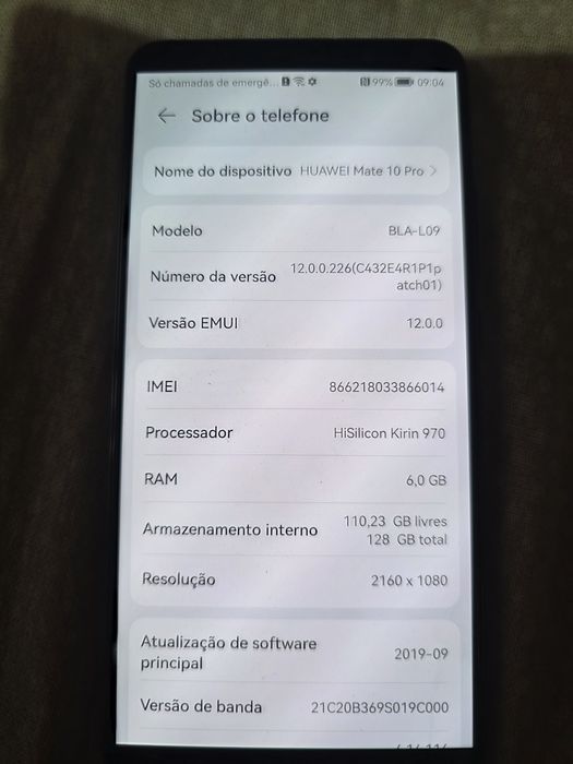 Huawei mate 10 pro