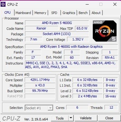 AMD Ryzen 5 4600g боксовий варіант с кулером