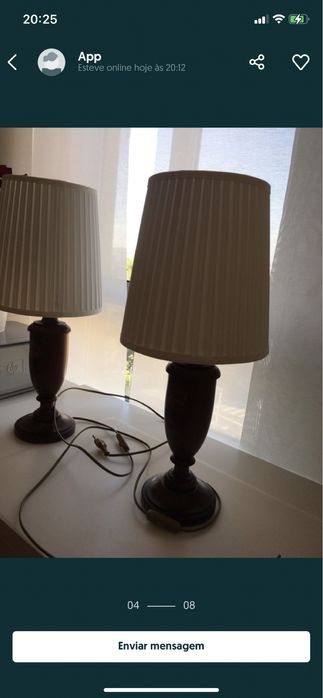 Candeeiros bem estimados