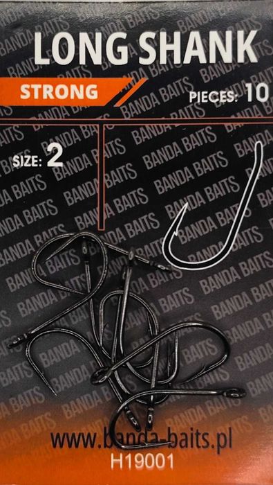 Haczyki Long shank nr2