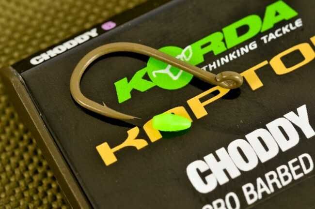 крючки Korda Kaptor Hooks Size 10 Kurv Shank Micro Barb