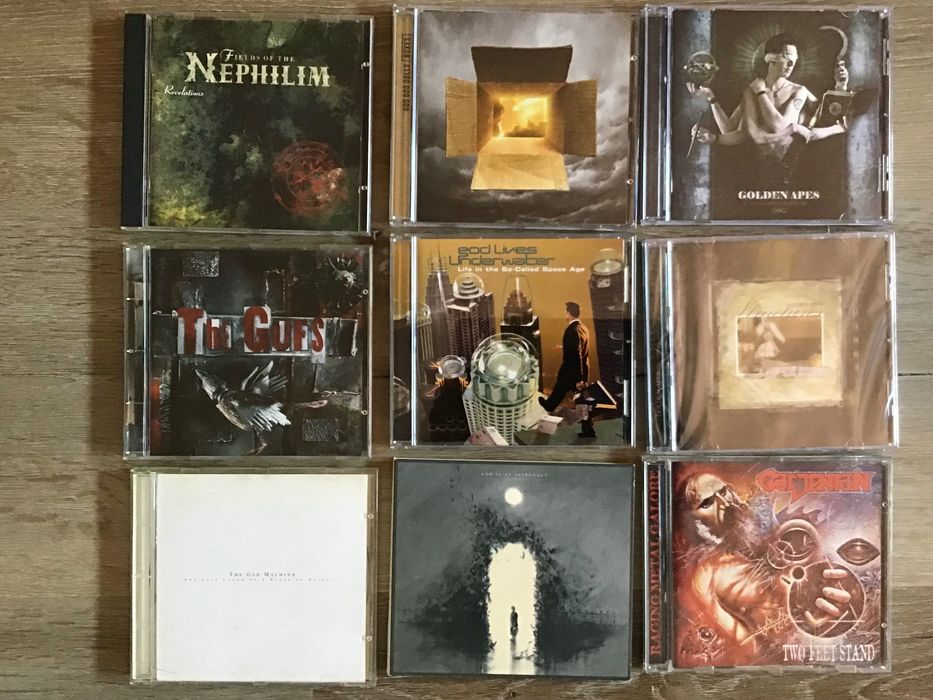 CDs metal, gótica metal F+G+H