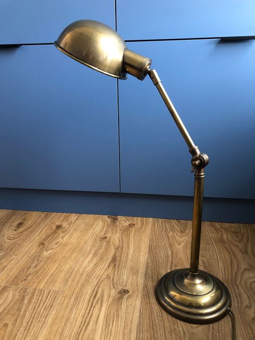 Lampa Almi Decor biurko mosiądz