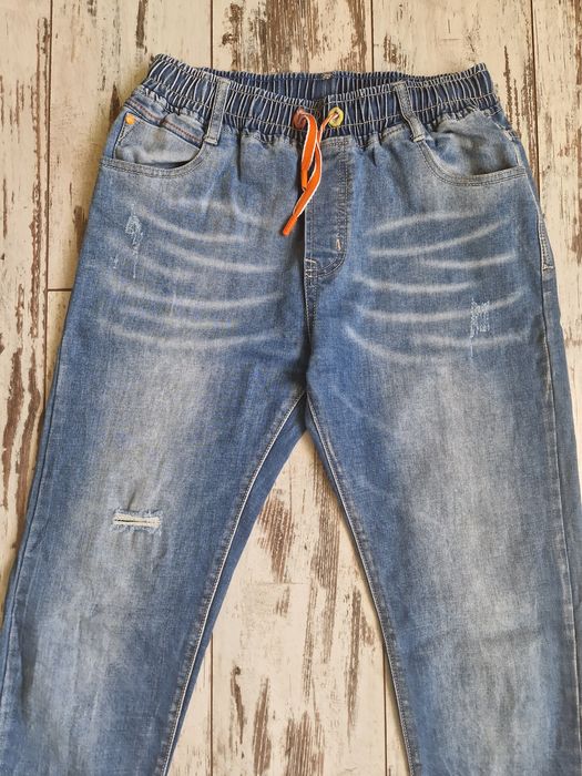 Jeansy rurki dla chłopca 170/176