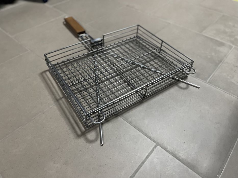 BBQ решітка сітка гриль/решетка сетка нержавійка на мангал/ 30*40