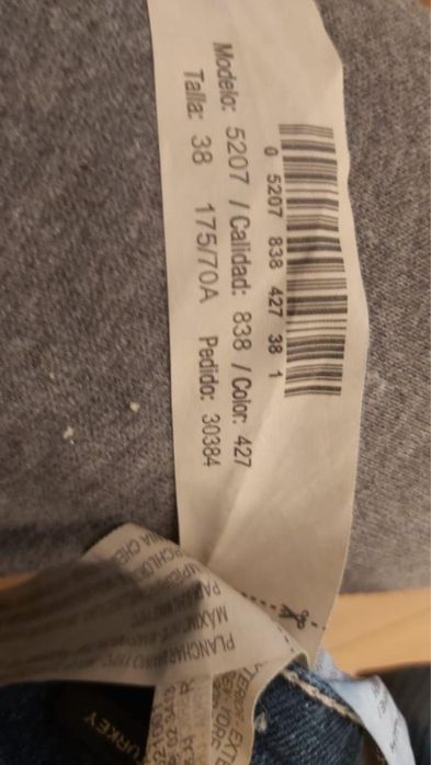Dżinsowa Spódnica Massimo Dutti w rozmiarze 38, M.