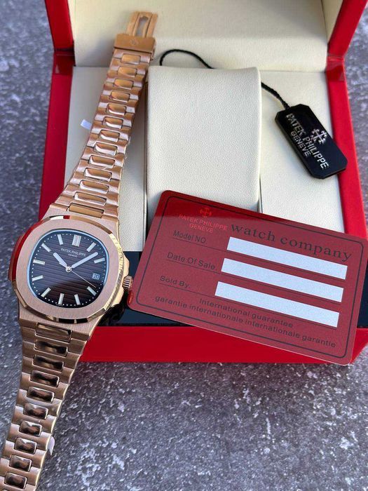 Швейцарские часы Patek Philippe Nautilus Rose Gold