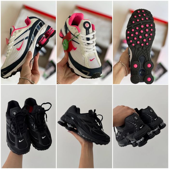 р36-45 Кросівки Nike Shox Ride 2 Black White Grey