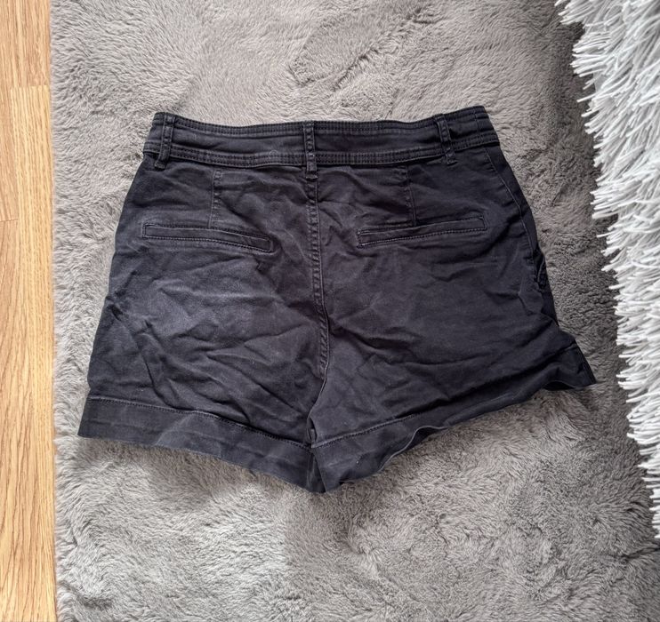 Spodenki h&m L granatowe bawełna 98%