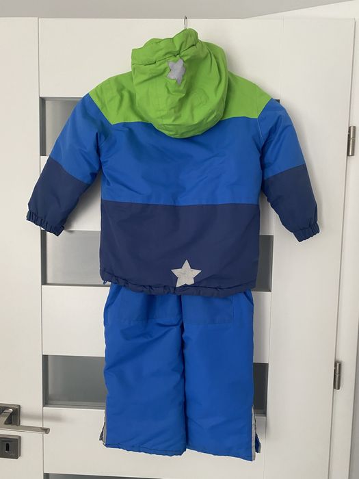 Tchibo TCM 98 104 dwuczęściowy kombinezon zimowy narciarski dzieci