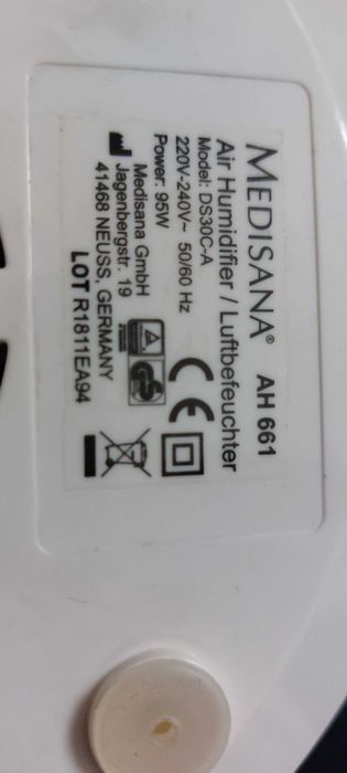 Medisan ah661 Nawilżacz powietrza