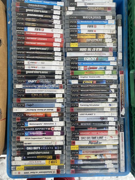 Gry PS3 Sony Play Station pudełkowe Sprzedaż gier na konsole