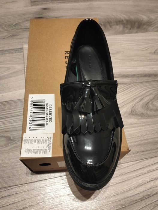 Buty mokasyny z Reserved Nowe 38
