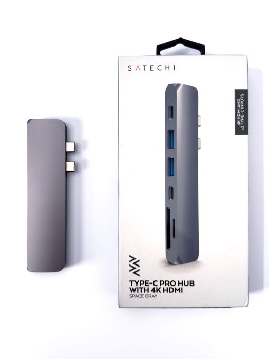 SATECHI Type-C Pro Hub Adapter with USB-C PD - Como novo64284393282177121