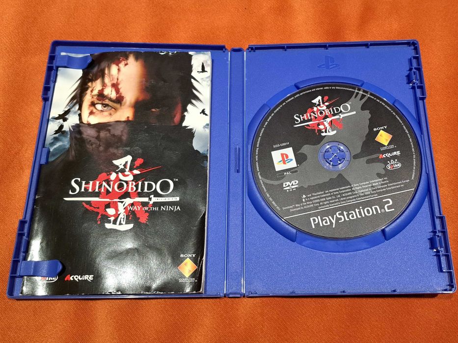 Shinobido Way of the Ninja komplet PS2