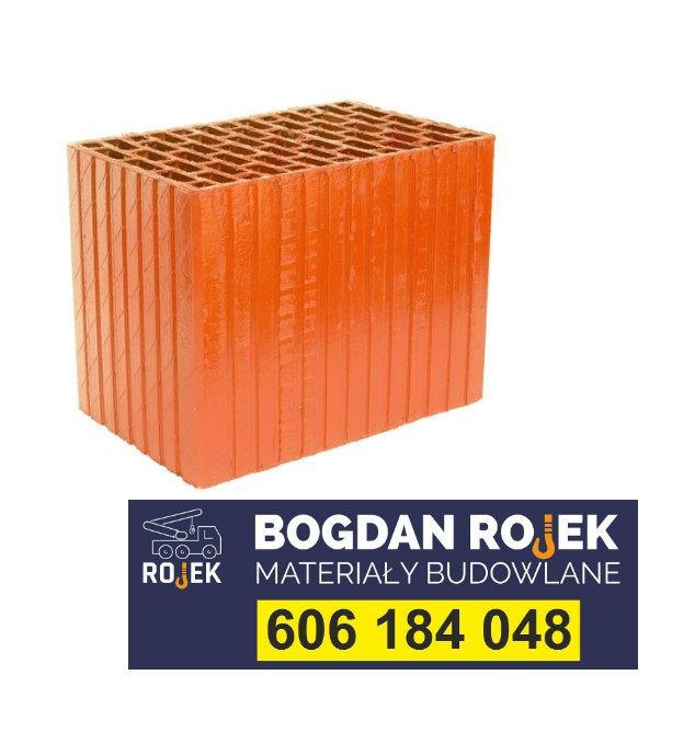 pustak MAX 220 cegła ackerman Ceramika Podkarpacka cegła DZ mur strop