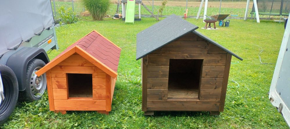 Buda ocieplona dla psa