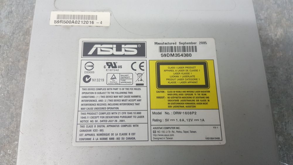 Asus Optical Drive DVD Reader64738500764675121