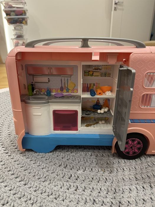 Barbie bardzo duzy kamper FBR34 - lekko uszkodozny