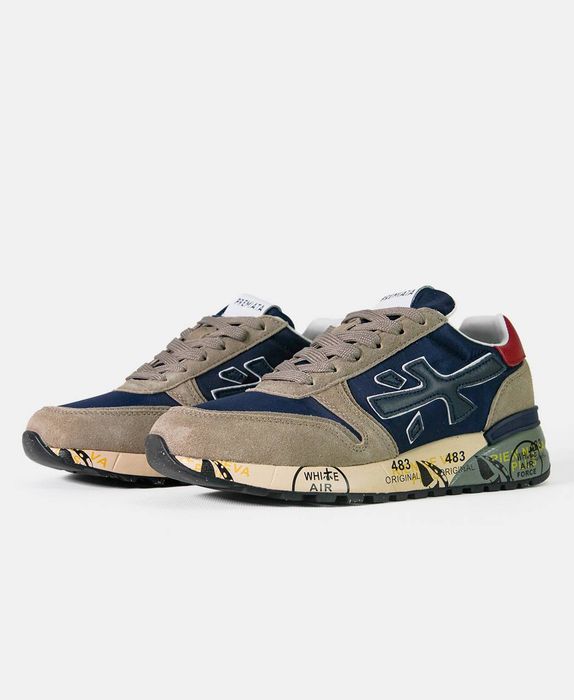 Кросівки Premiata Mick Blue/Beige premium