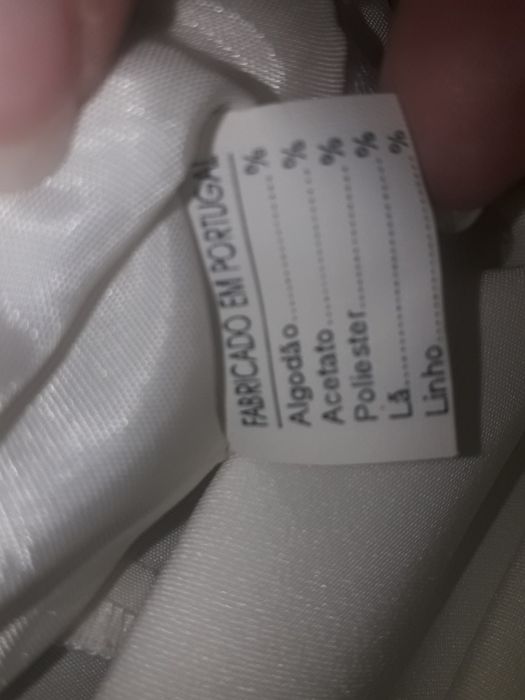 Vestido cor de pérola de cerimónia