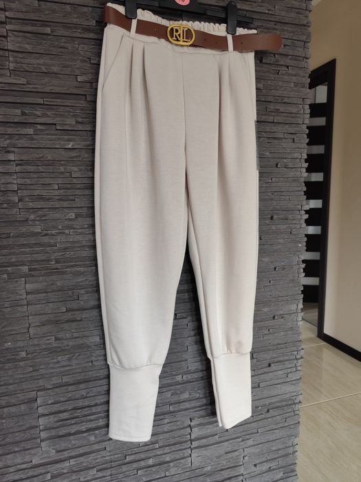Spodnie sindbady masełko Hit bryczesy uni S-XL