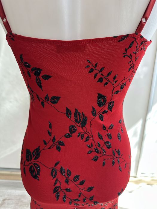 Piekna suknia koktailowa kookai rozmiar s