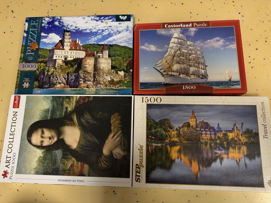 Пазли на 1000 та 1500 елементів