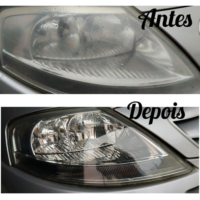 Polimento e vitrificação de faróis