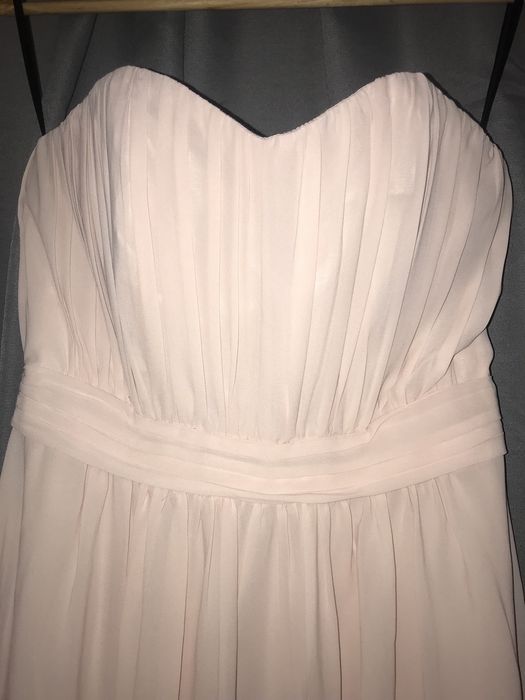 Vestido rosa claro