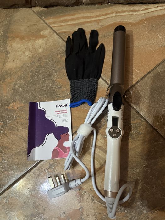 Професійні щипці для завивання волосся Hoson з керамічно- турмаліновим