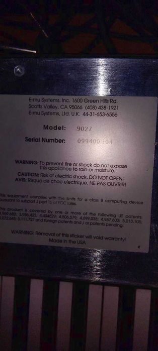 Звуковой модуль E-MU Classic Keys (окончательная цена) (Обмен)