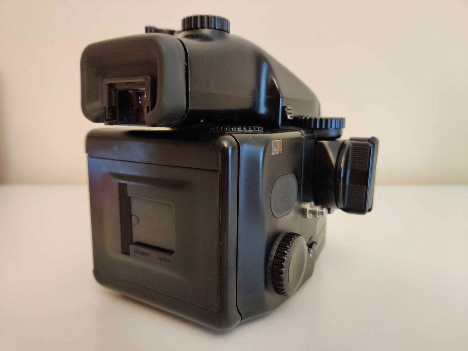 Mamiya 645 PRO TL + objectiva 80mm 2.8 + cabo disparador