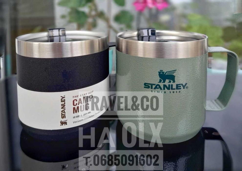 Stanley Classic Legendary Camp Mug 350/590 мл, термокружка з ручкою