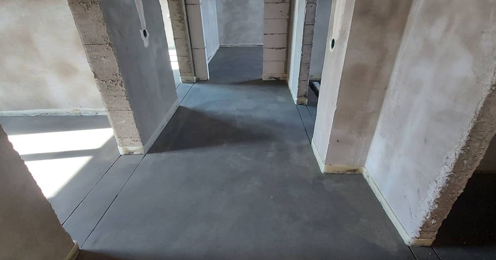 Полусухая стяжка пола за один день ,на теплый пол - Оздоблення, ремонт ...