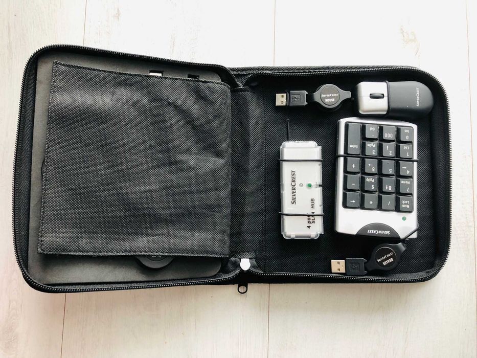 NOWY Silvercrest travel kit zestaw akcesoriów do laptopa