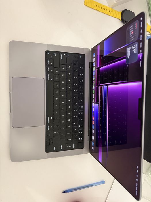 Bateria 100% Macbook Pro 14” M1 16/512gb Idealny