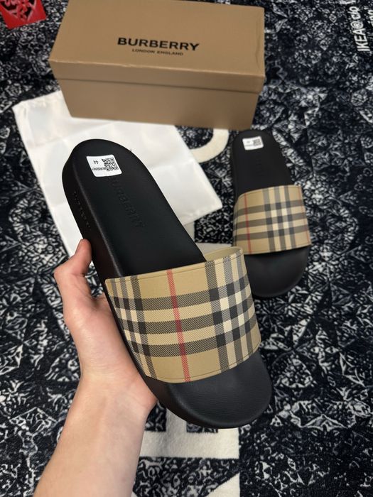 Тапки Burberry / Burberry Slippers / тапки Барбери / Капці Burberry