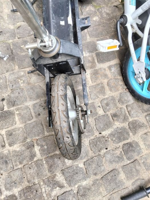 Trotinete como tá foto para peças ou projetos motor