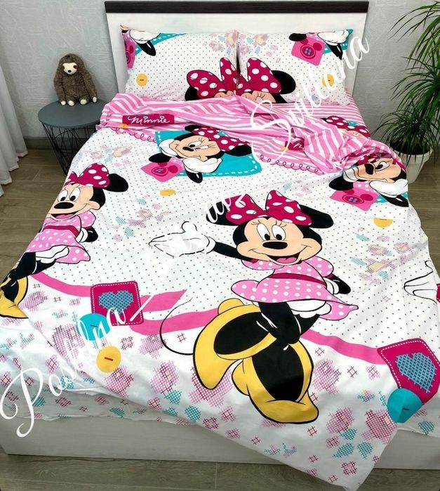 Постільна білизна для дівчинки чи хлопчика.Комплект бу і новий. 200/90