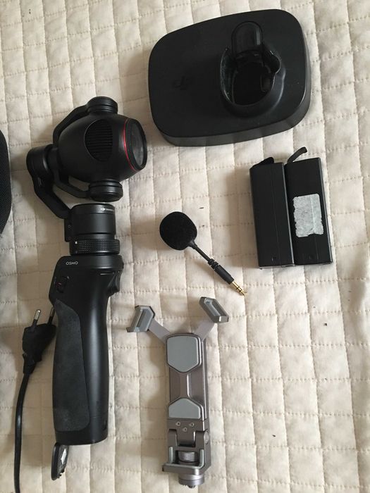 Conjunto - DJI Osmo+ 3.5x Optical Zoom, mais Acessórios