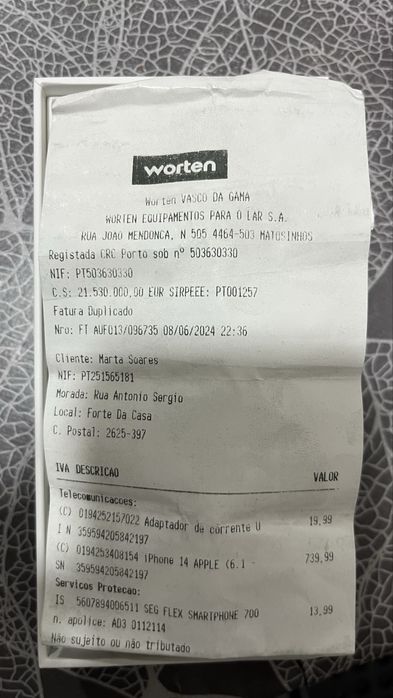 Iphone 14 128g desbloqueado como novo e com garantia