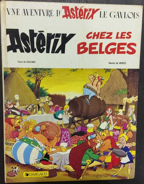 Axtérix Chez Les Belges - Edição Dargaud de 1986