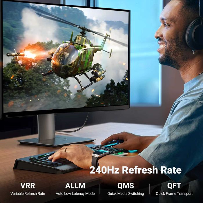 Кабель Hdmi HD155 Ugreen 8k HDMI 2.1 48Гбіт/с 8к/60Hz 4K/240Hz, 1-2м