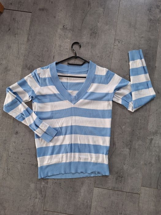Sweter damski w paski rozm. M