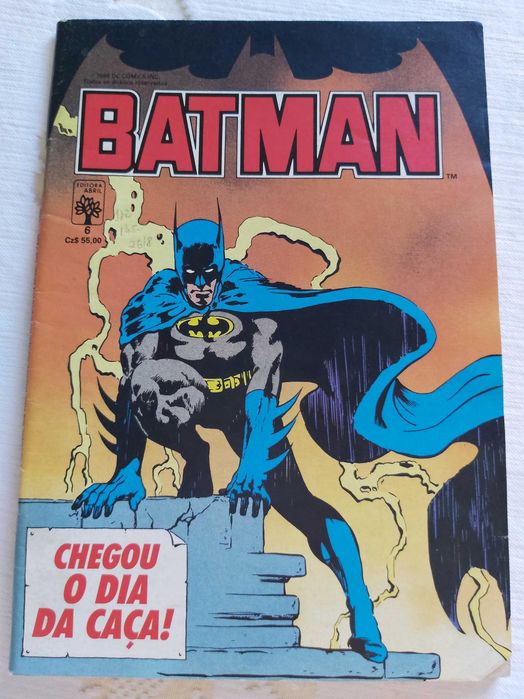 5 revistas Batman da editora Abril