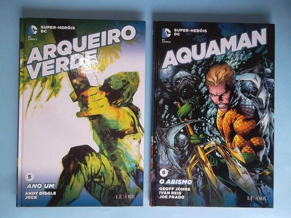 Colecção SUPER-HERÓIS DC - Editora LEVOIR - 8 volumes