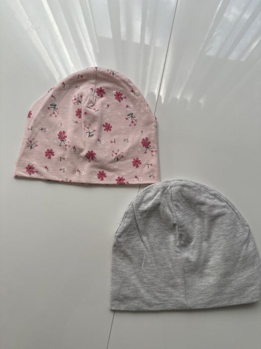Czapka dziewczeca 2szt