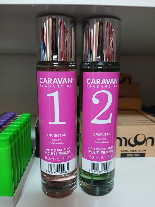 Perfumes genéricos dos originais marca caravan