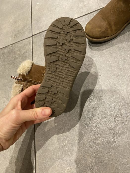 Botki dziewczece ocieplane r.27